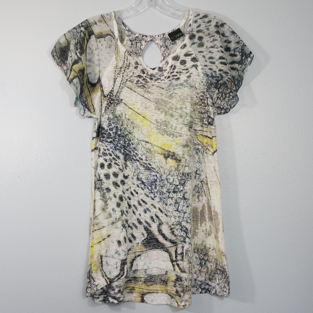 Daytrip Bling Top Size Small